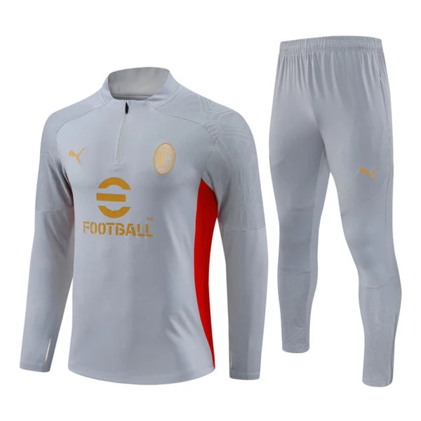 AC Milan 24/25 Grey Tracksuit