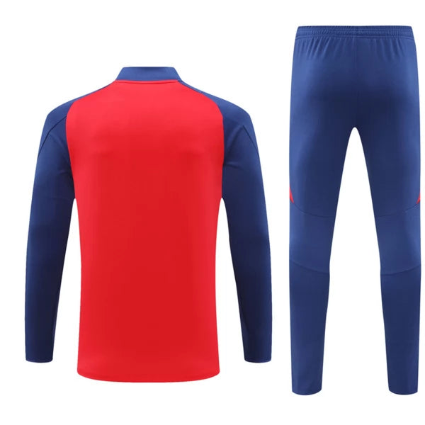 Spain 24/25 Red Half Tracksuit