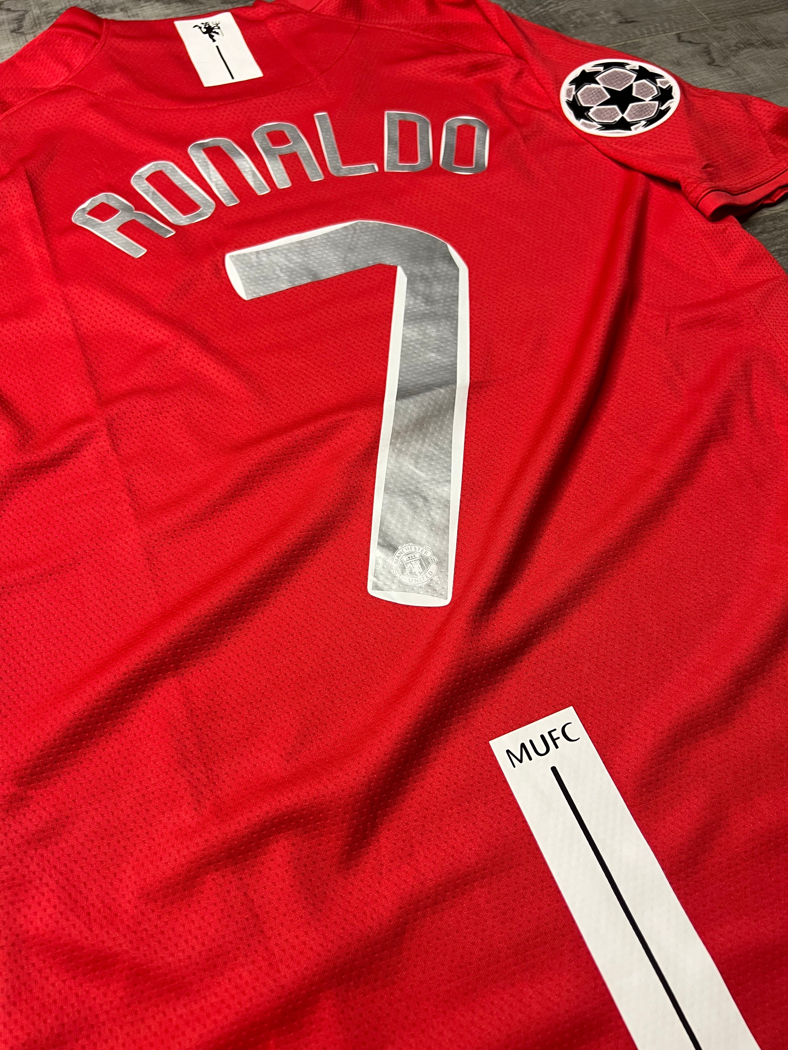 MANCHESTER UNITED 2008 FINAL EDITION SHIRT