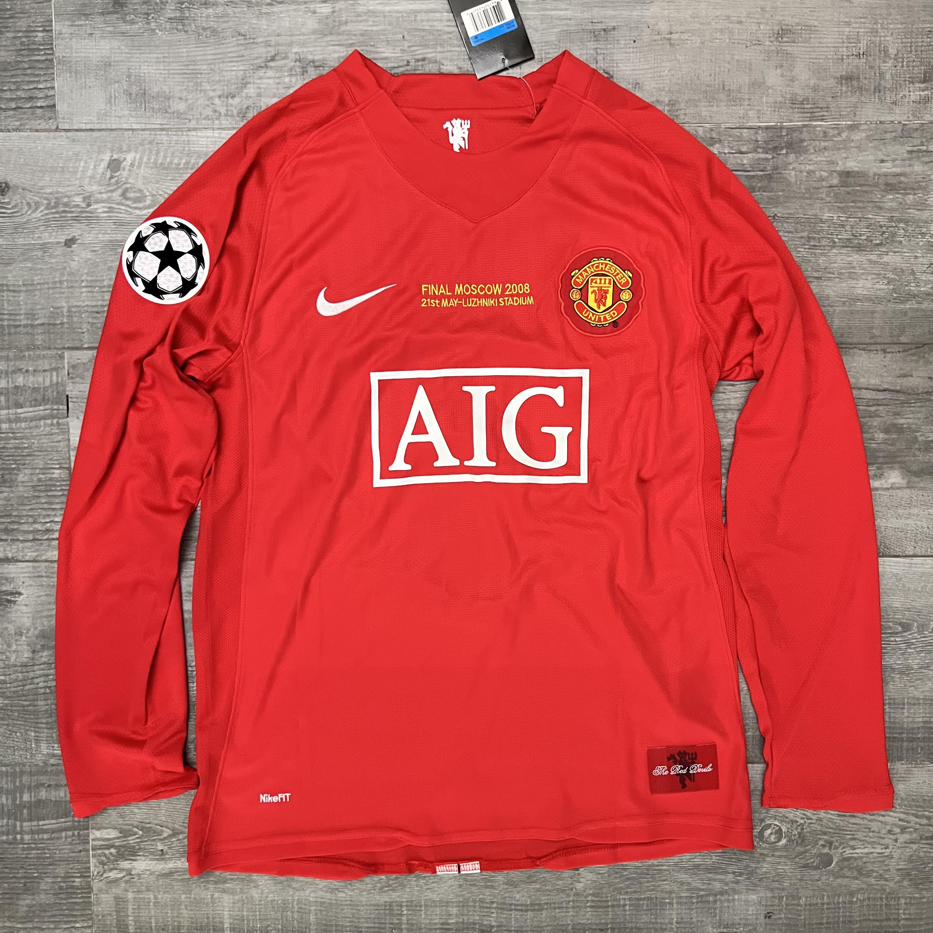 MANCHESTER UNITED 2008 FINAL EDITION SHIRT