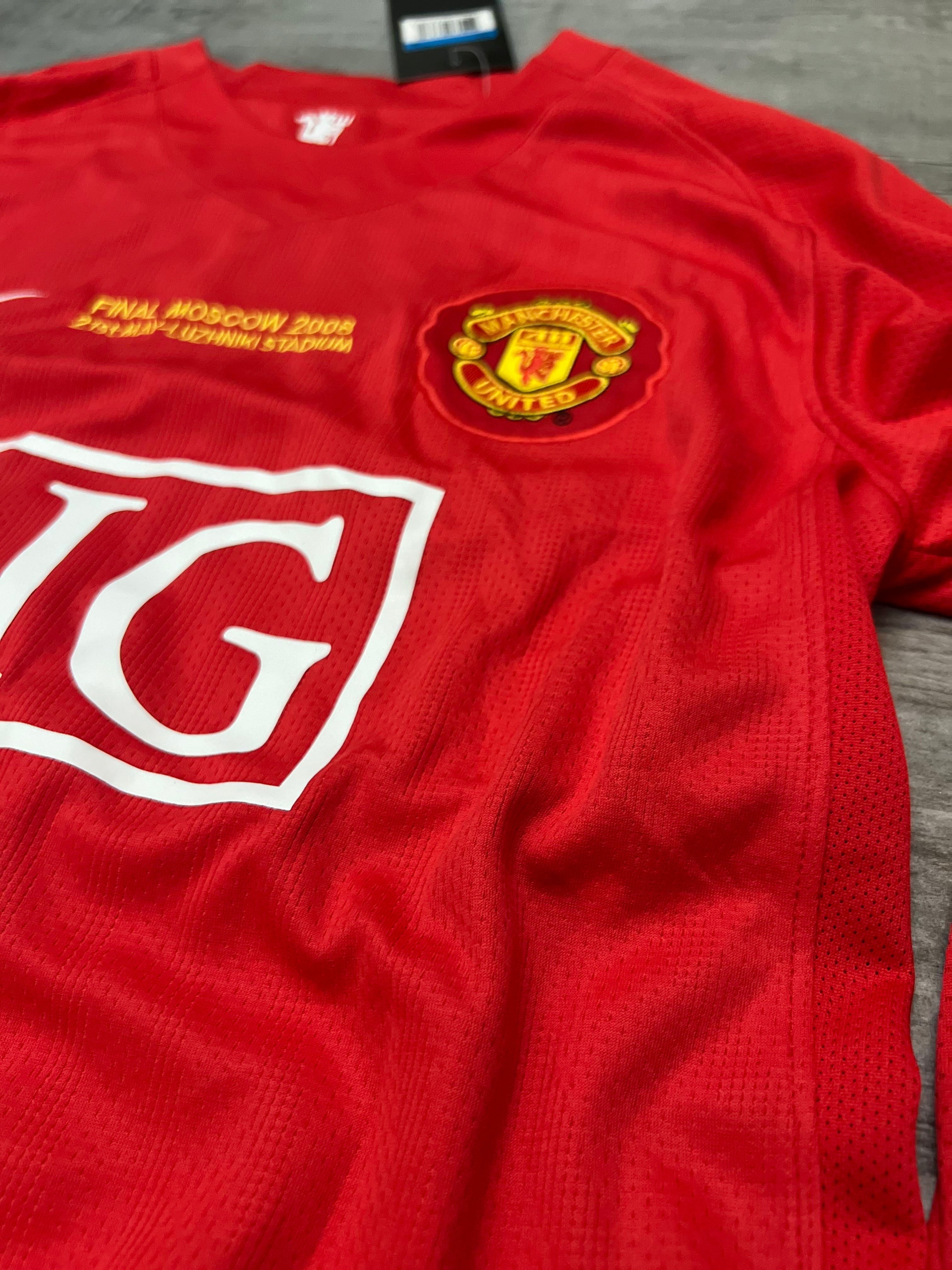 MANCHESTER UNITED 2008 FINAL EDITION SHIRT