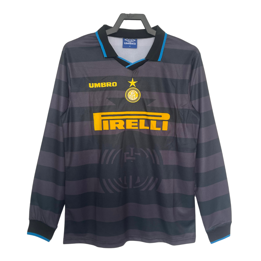 Inter Milan Long Sleeve Retro Shirt