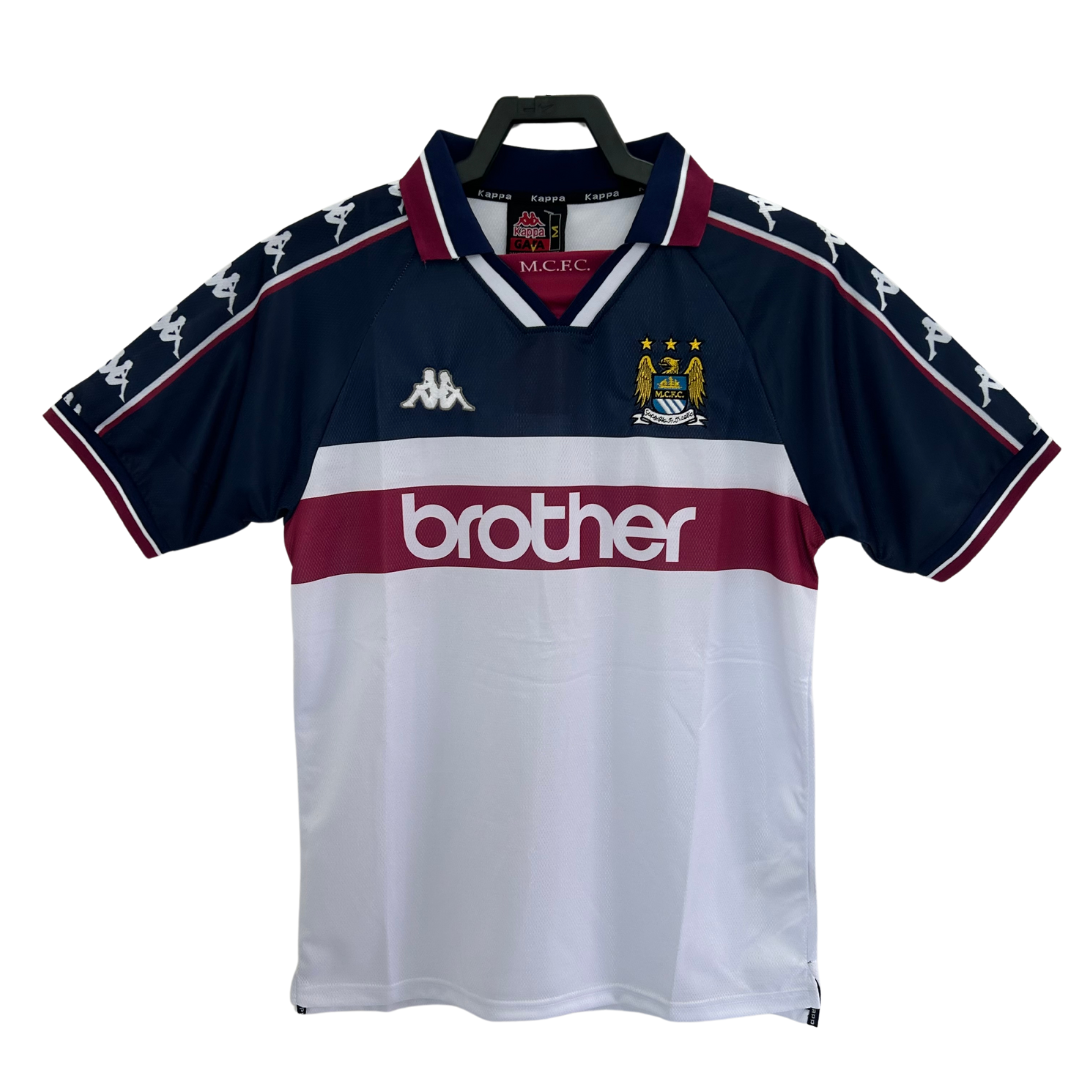 Man City 1997 Away Retro Shirt
