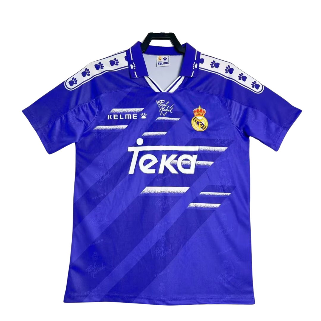 Real Madrid Authentic 90s Soccer Retro Kit