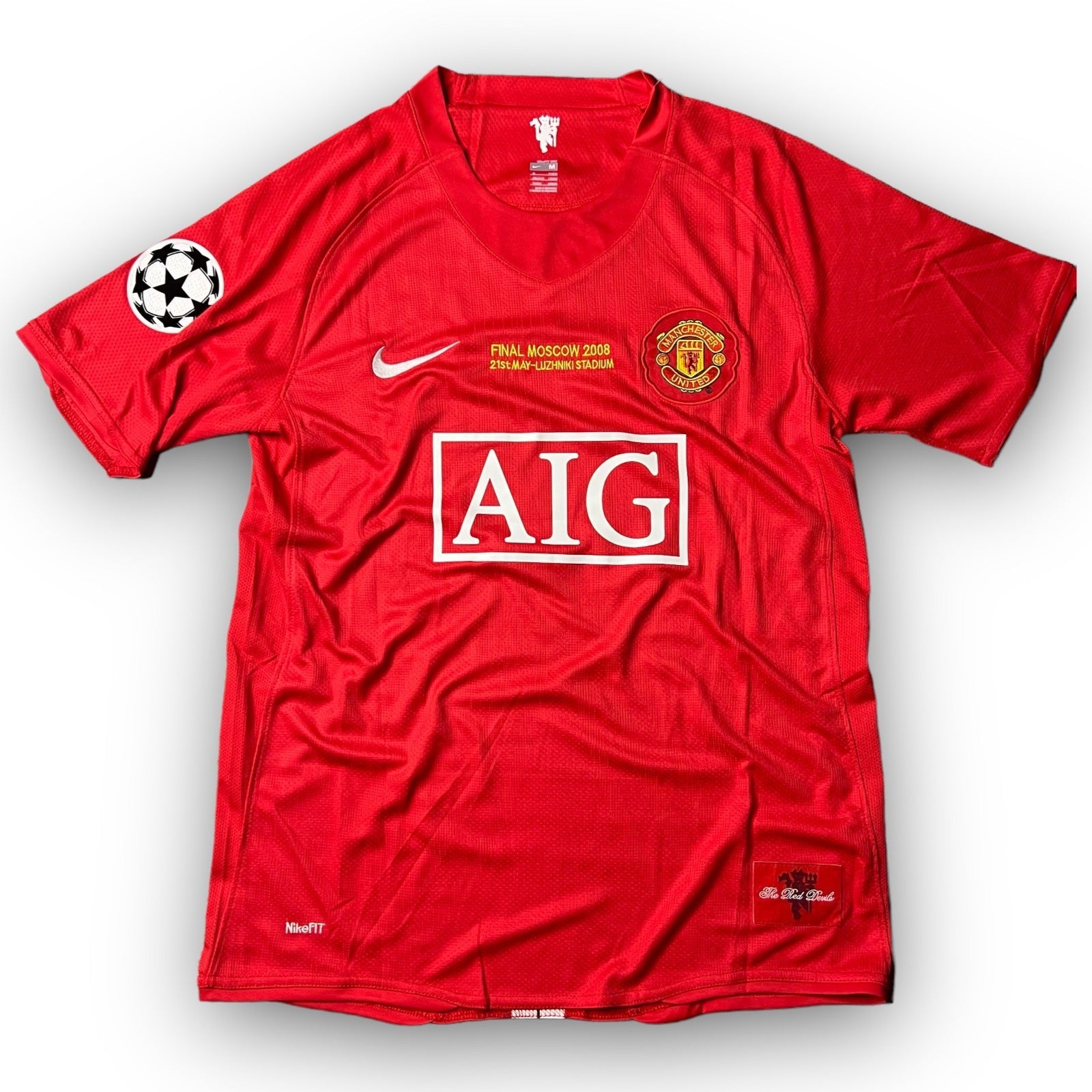 MANCHESTER UNITED 2008 FINAL EDITION SHIRT