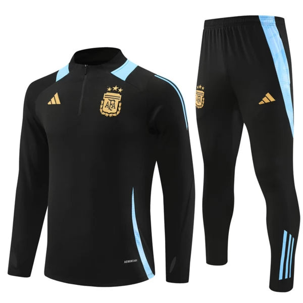 Argentina 24/25 Black Tracksuit